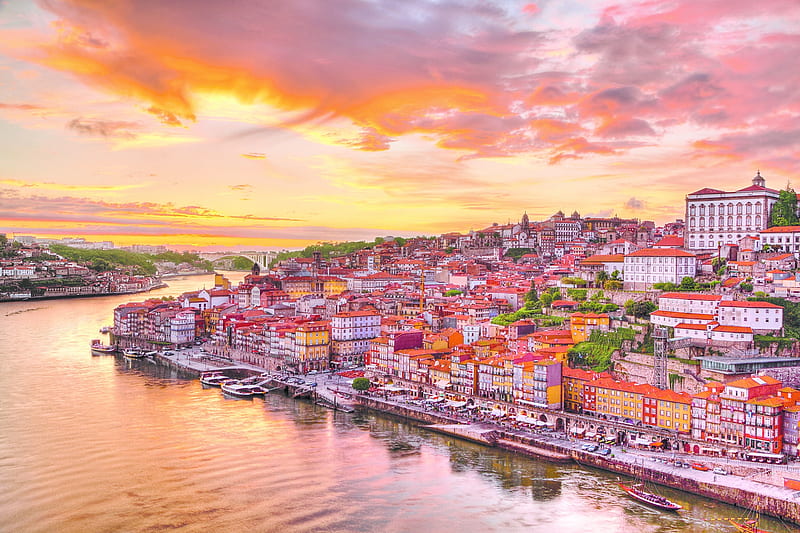 Lisbon Portugal at sunset